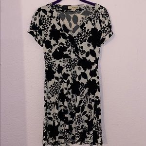 Black and White Flower TwentyOne Dress